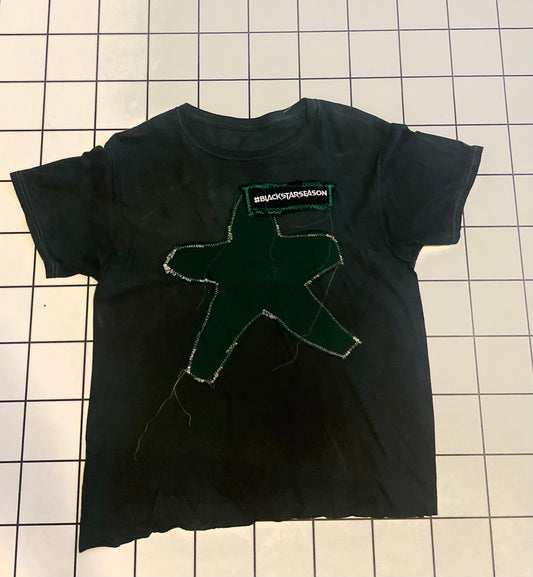 BlackStar Green Tee